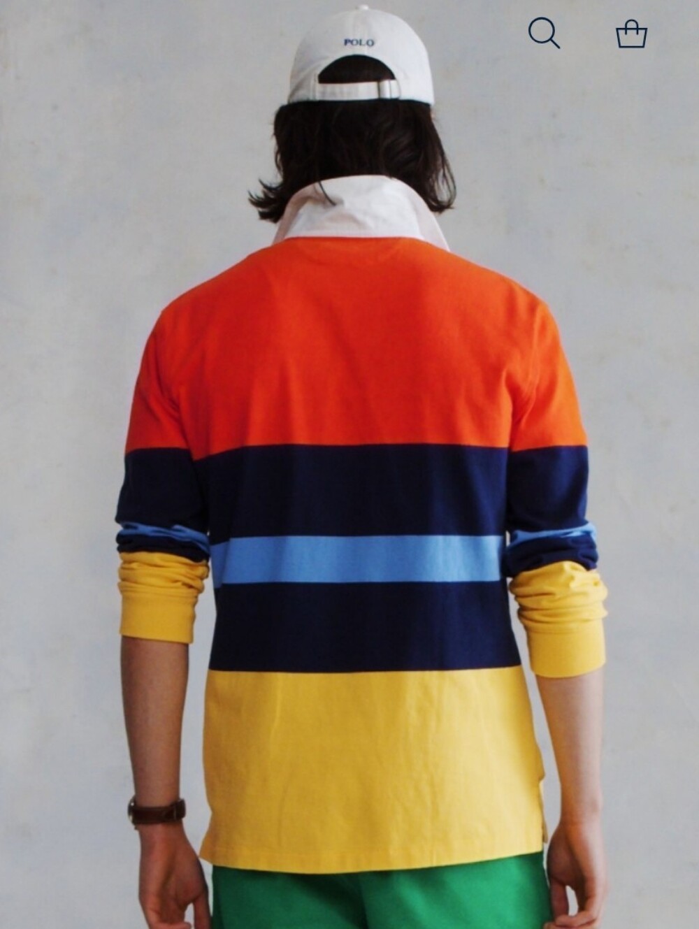 Polo Ralph Lauren The Iconic Rugby Shirt Striped Classic Large